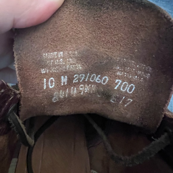 Frye Brown Leather Heritage Boots - Picture 9 of 9